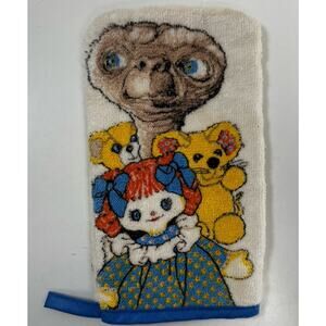 Vintage Movie 1982 ET Extra-Terrestrial BathTowel Wash Mitt - 1 Piece‎